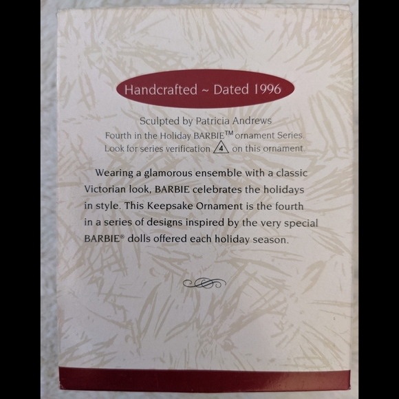 Hallmark keepsake ornament holiday Barbie - Picture 6 of 6